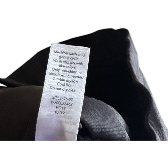 Athleta‎ Wander Stash Skinny Pants Black Nylon Stretch Pockets Size 10 - Picture 11 of 12